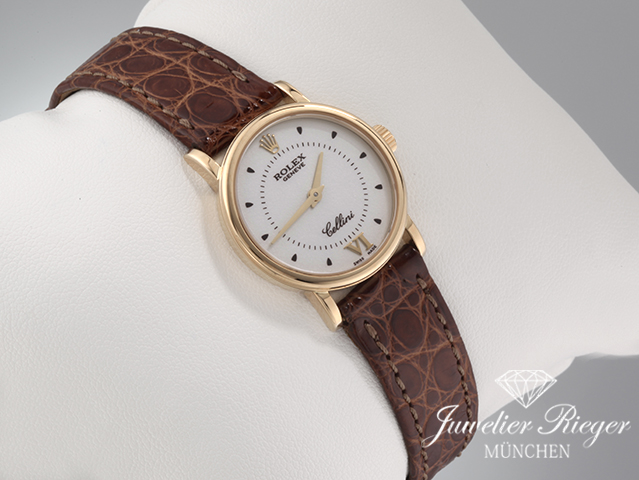 Rolex Lady Cellini 6110 25 mm Gelbgold 750 Rolex-Revision: 2025